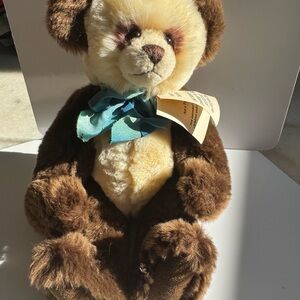 Vintage Terry Hayes Panda Teddy Bear – Daniel, Glass Eye